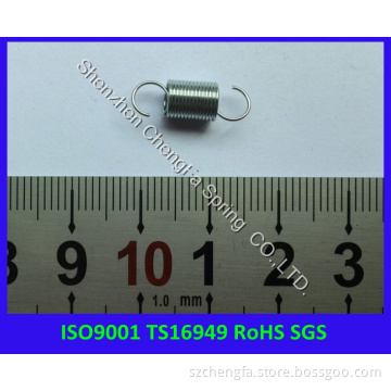 ISO9001 Ts16949 Small Metal Tension Springs